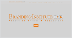 Desktop Screenshot of branding-institute.com